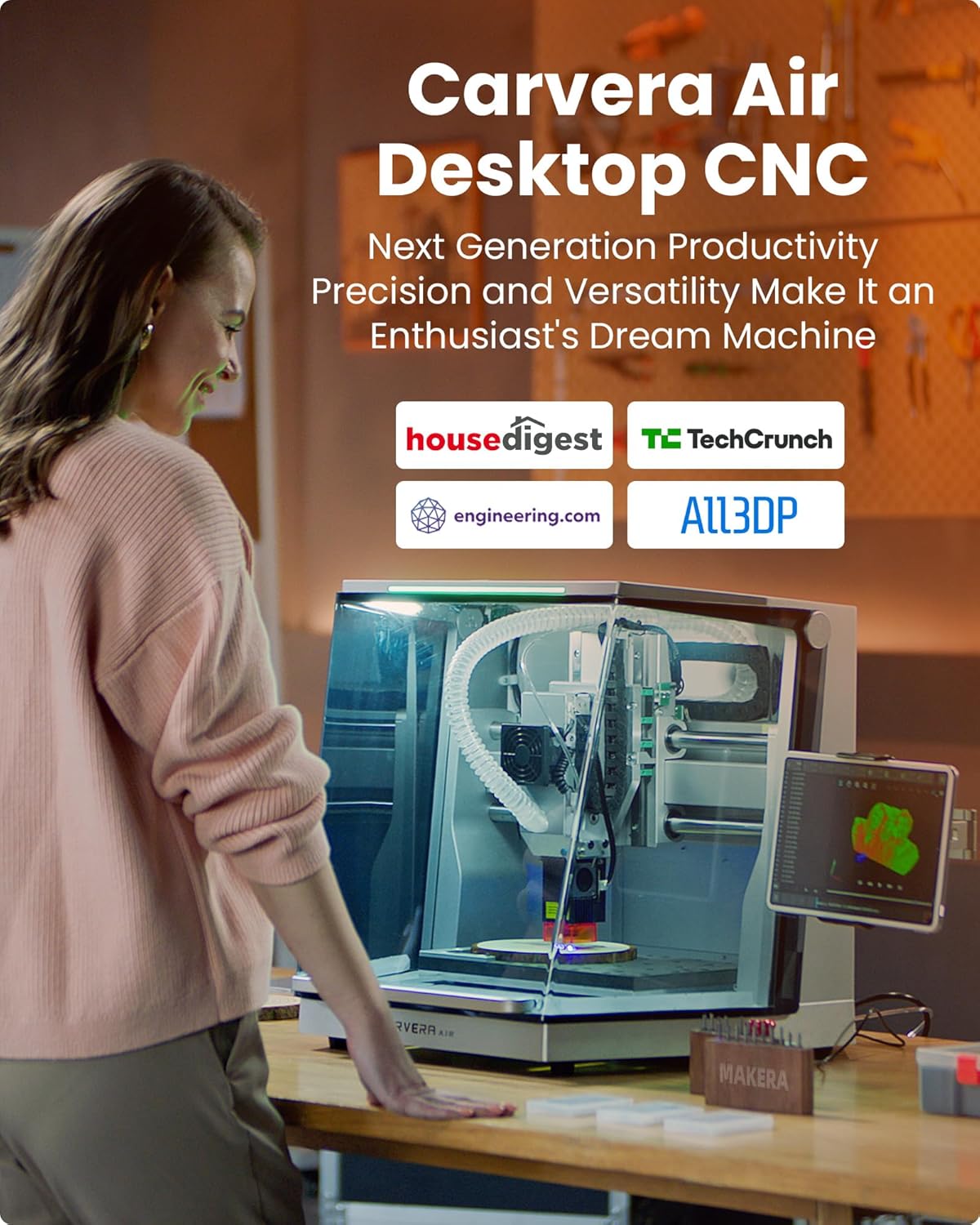 Carvera Air CNC machine review,Carvera Air CNC machine review pros cons,Carvera Air desktop CNC mill review,Makera Carvera Air honest review,Carvera Air CNC worth buying,Carvera Air CNC review verdict setup process and initial configuration