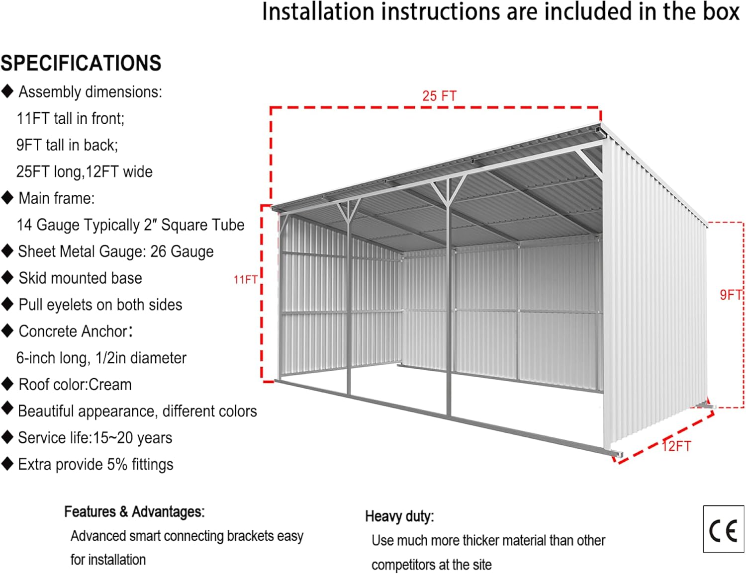 Step-by-step guide for DuraYu 25x12 livestock shelter review,DuraYu 25x12 livestock shelter review and rating,is DuraYu livestock shelter worth buying,DuraYu metal farm shed review pros cons,DuraYu livestock shelter review honest opinion,DuraYu 25x12 shed review verdict - complete tutorial