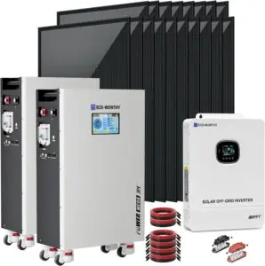 Image 1 of ECO-WORTHY 10000W solar panel kit review
