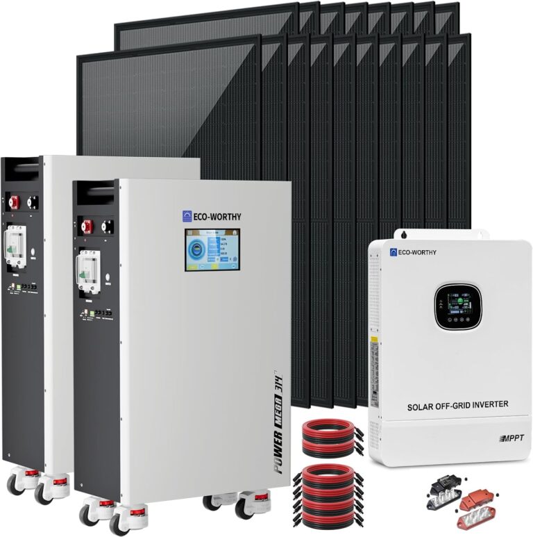 Image 1 of ECO-WORTHY 10000W solar panel kit review