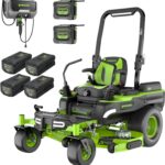 Image 1 of Greenworks 80V MaximusZ zero turn mower review