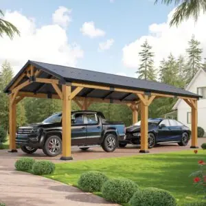 Image 1 of Jocisland 12x24 carport review