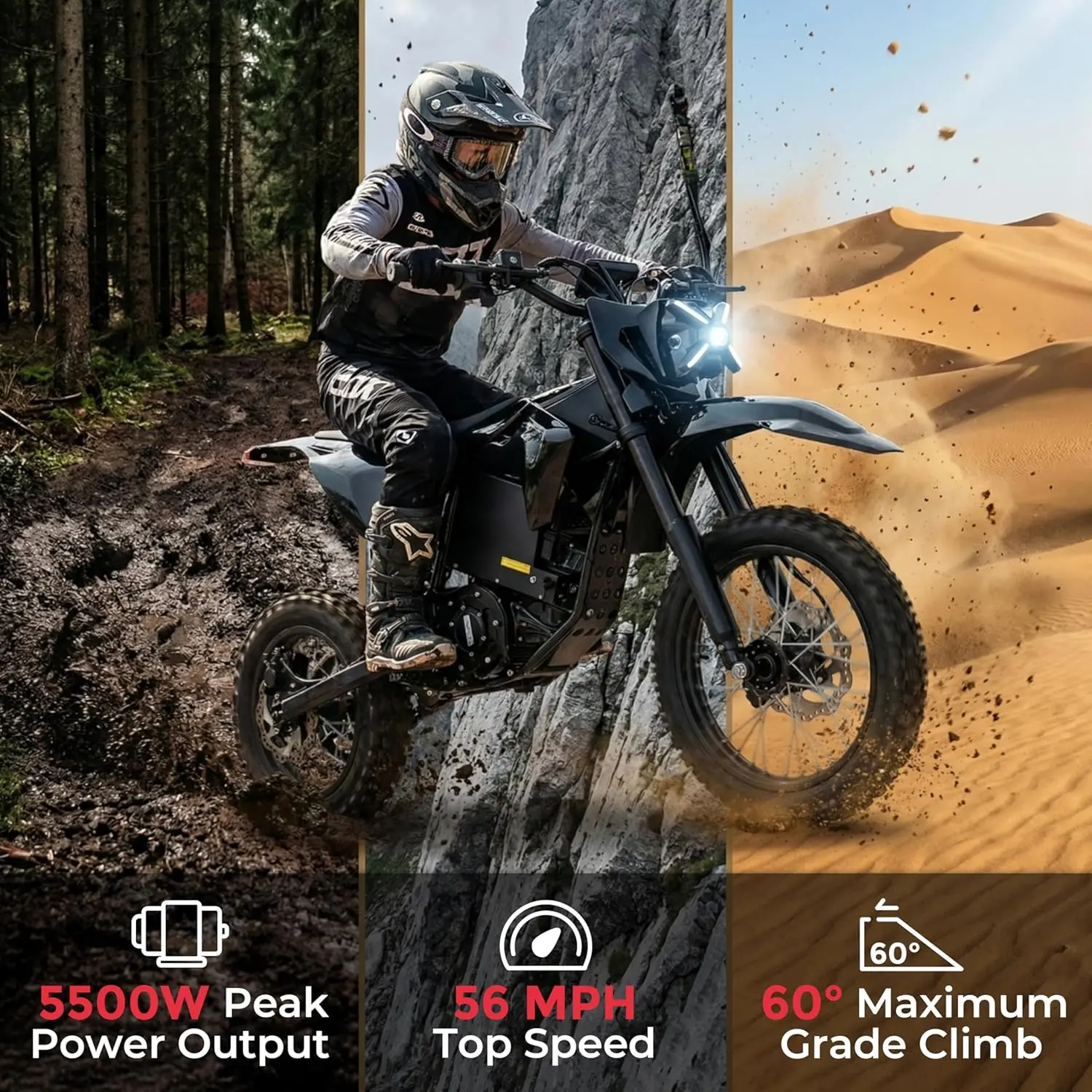 LIFEMAGIC M9 Pro electric dirt bike review unboxing contents