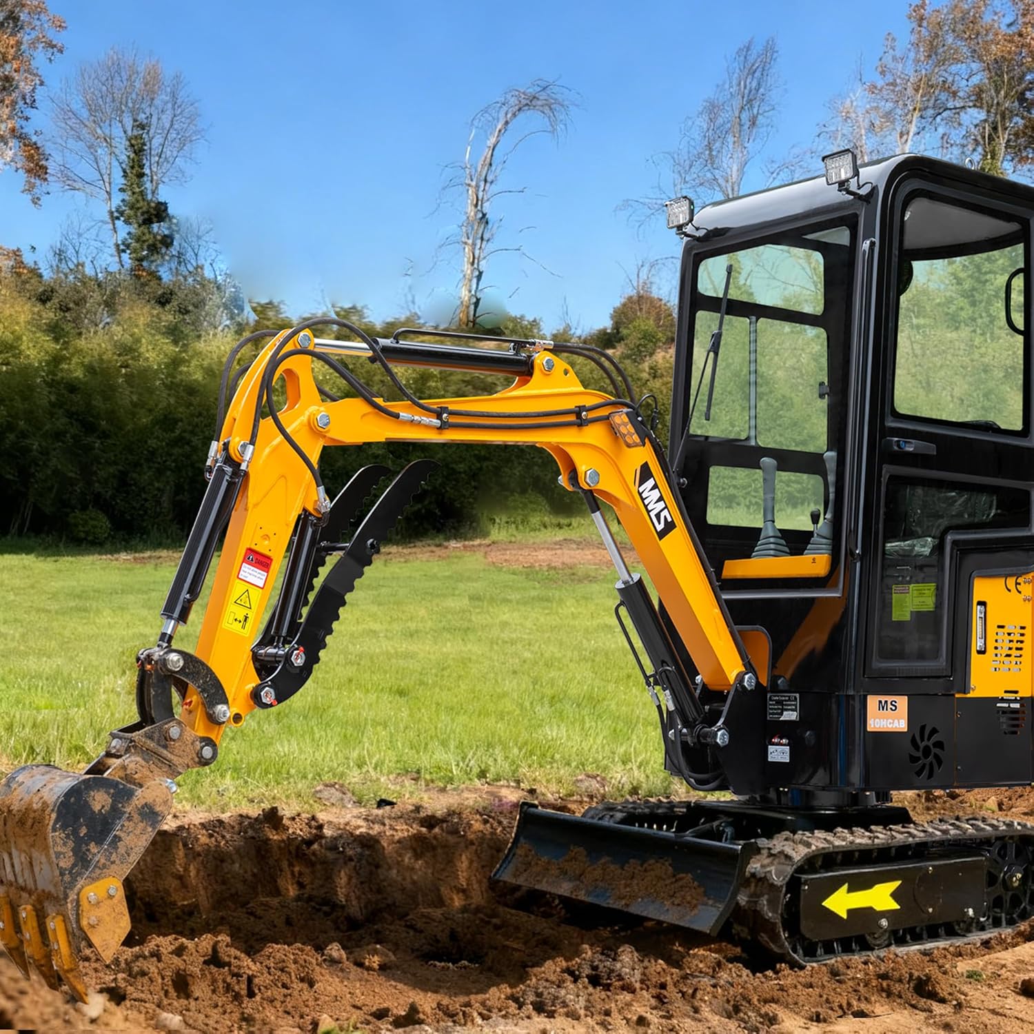 MMS 1 ton mini excavator review,MMS MS10HCAB review and rating,is MMS 1 ton mini excavator worth buying,MMS mini excavator review pros cons,MMS 1 ton excavator review honest opinion,MMS MS10HCAB excavator review verdict after extended use — long-term performance