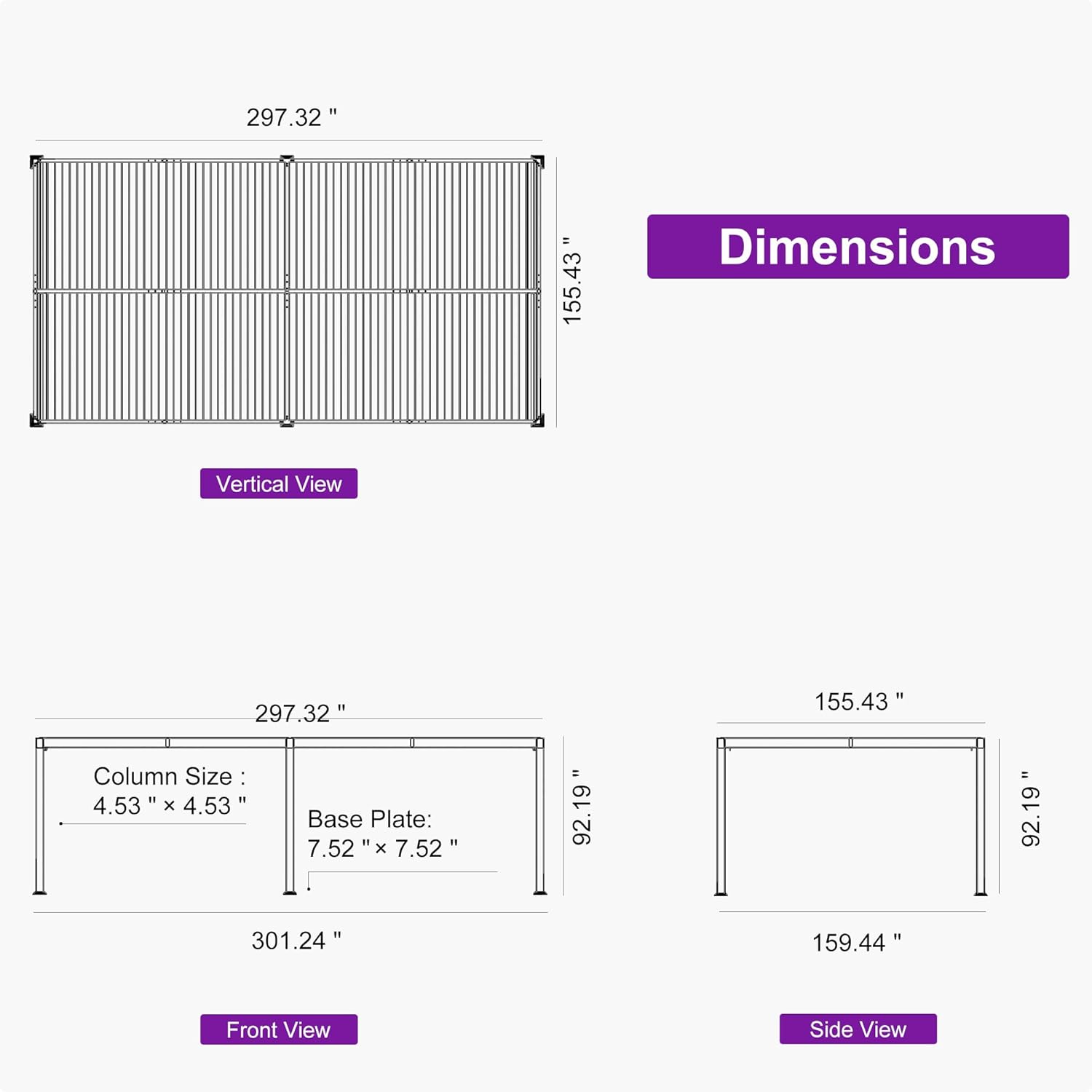 PURPLE LEAF Louvered Pergola Review: Honest Verdict 3 PURPLE LEAF louvered pergola review,PURPLE LEAF pergola review and rating,is PURPLE LEAF pergola worth buying,PURPLE LEAF pergola review pros cons,PURPLE LEAF pergola honest opinion,PURPLE LEAF aluminum pergola review verdict — week-by-week testing diary