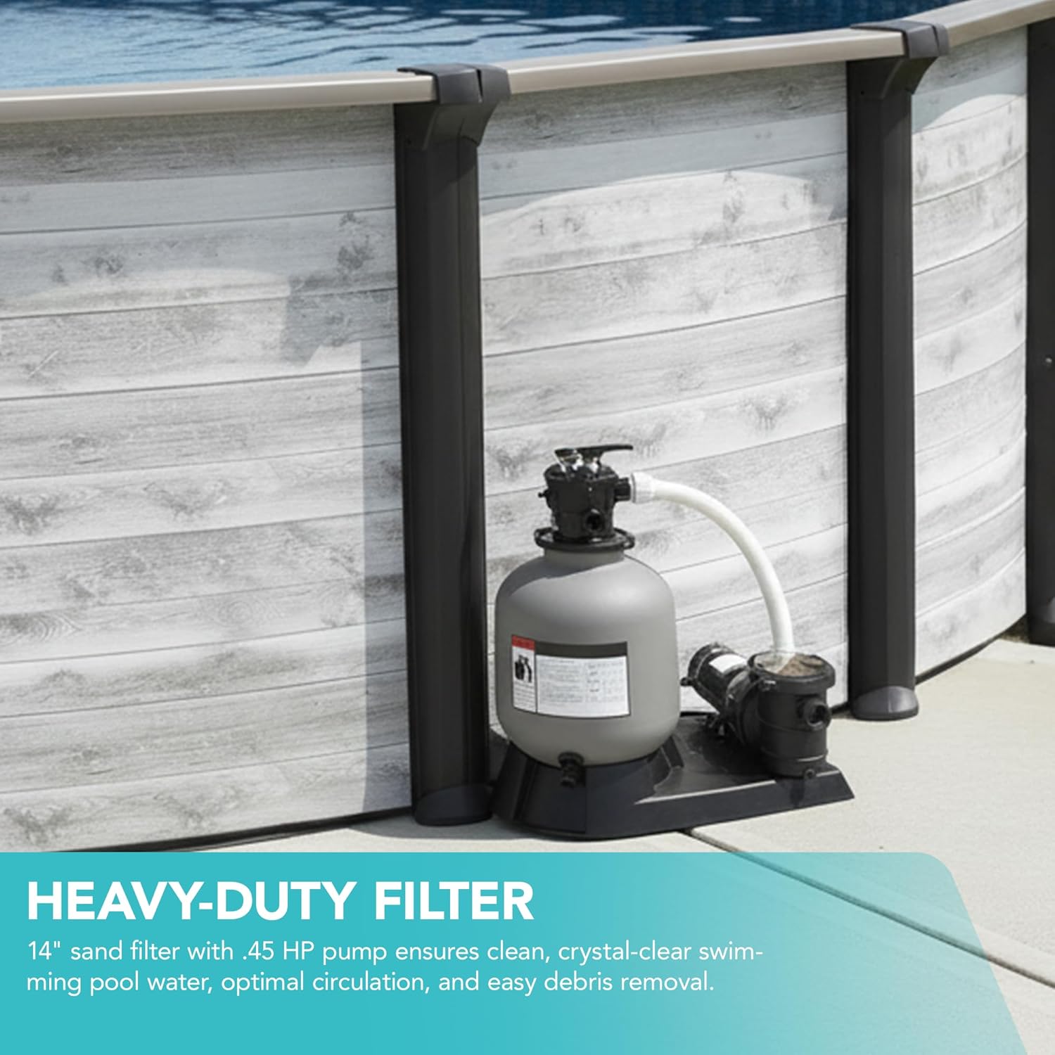 Puri Tech 21 x 52 Sunset Bay pool review features in daily use