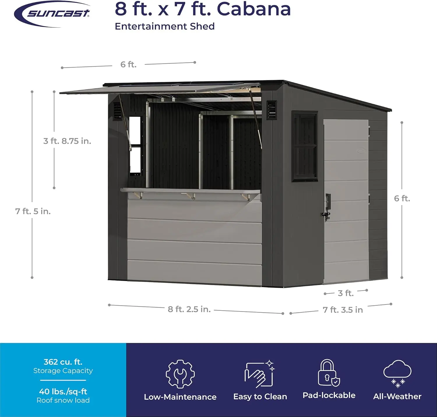 Suncast Cabana Entertainment Shed review,Suncast Cabana Entertainment Shed review and rating,is Suncast Cabana Entertainment Shed worth buying,Suncast Cabana Entertainment Shed review pros cons,Suncast Cabana Entertainment Shed review honest opinion,Suncast Cabana Entertainment Shed review verdict key features and specifications overview