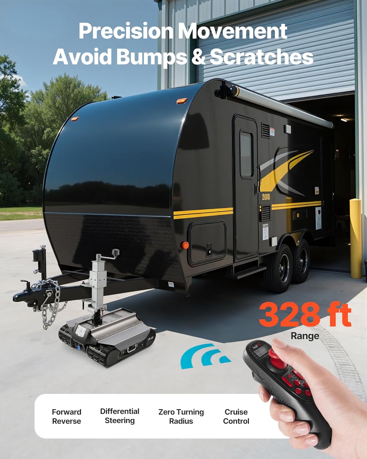 Step-by-step guide for VEVOR electric trailer mover review