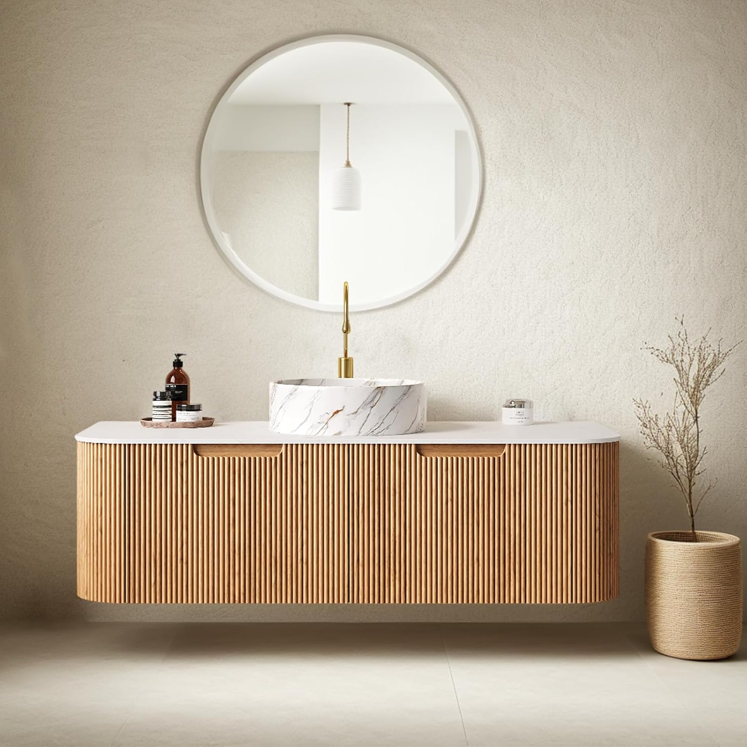 AmbroVania 48 floating bathroom vanity review,AmbroVania floating vanity review and rating,is AmbroVania 48 vanity worth buying,AmbroVania bathroom vanity review pros cons,AmbroVania 48 inch vanity review honest opinion,AmbroVania vanity review verdict — full box contents and build quality