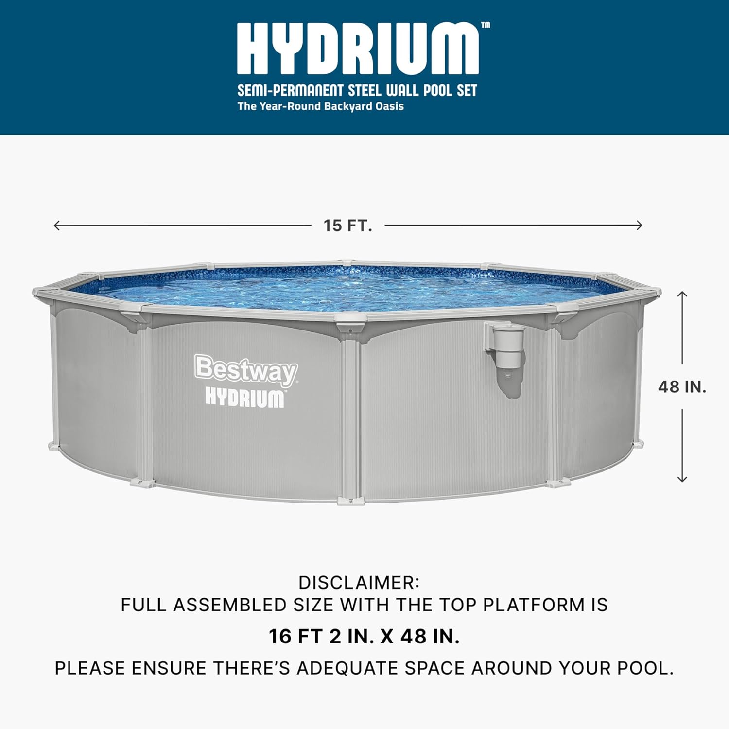 Bestway Hydrium 15ft pool review,Bestway Hydrium pool review and rating,is Bestway Hydrium pool worth buying,Bestway Hydrium 15ft pool review pros cons,Bestway Hydrium pool review honest opinion,Bestway Hydrium pool review verdict feature breakdown and specification detail