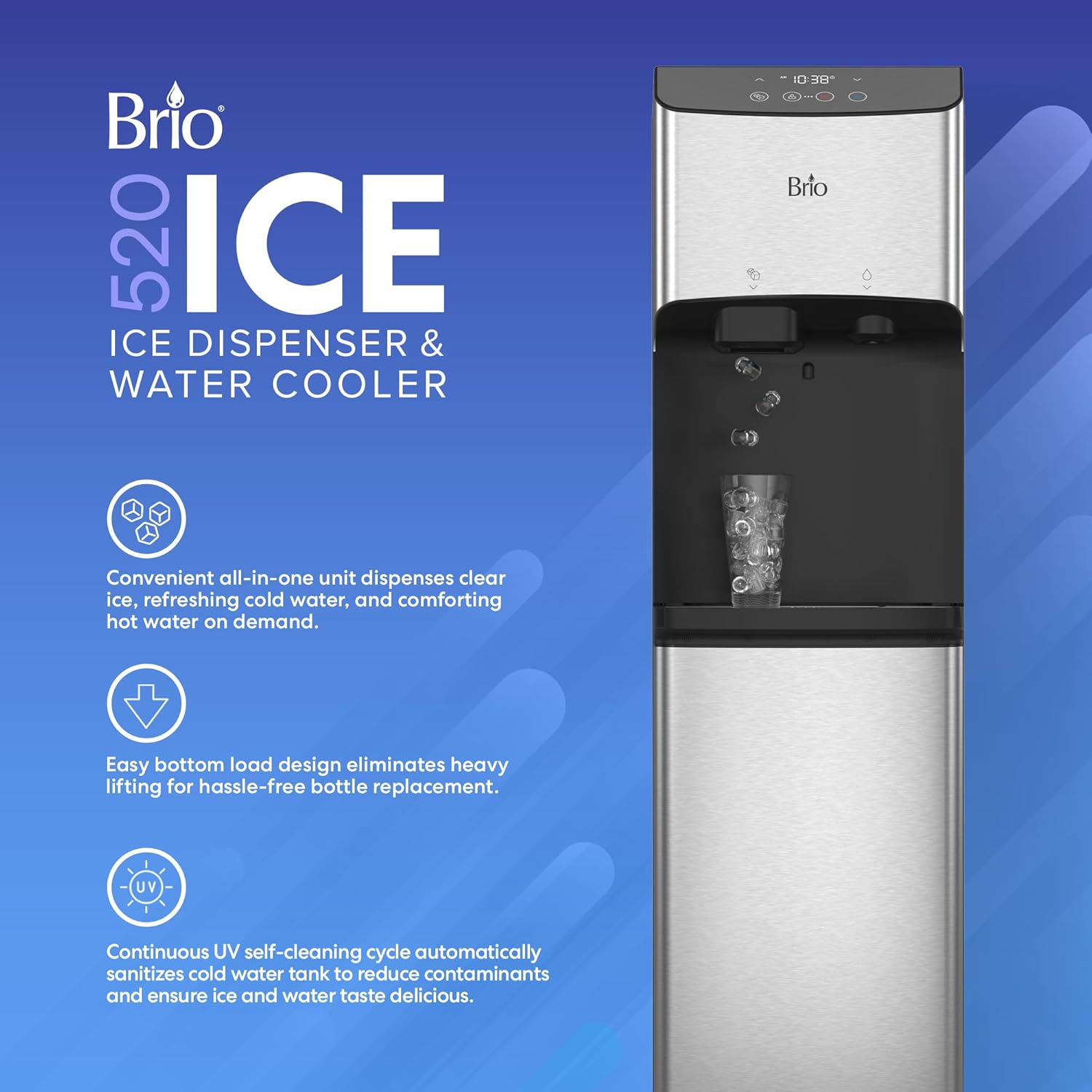 Brio 520 ice water dispenser review,Brio 520 review and rating,is Brio 520 worth buying,Brio 520 review pros cons,Brio 520 honest review,Brio water dispenser review verdict performance results — claims verified against real-world testing