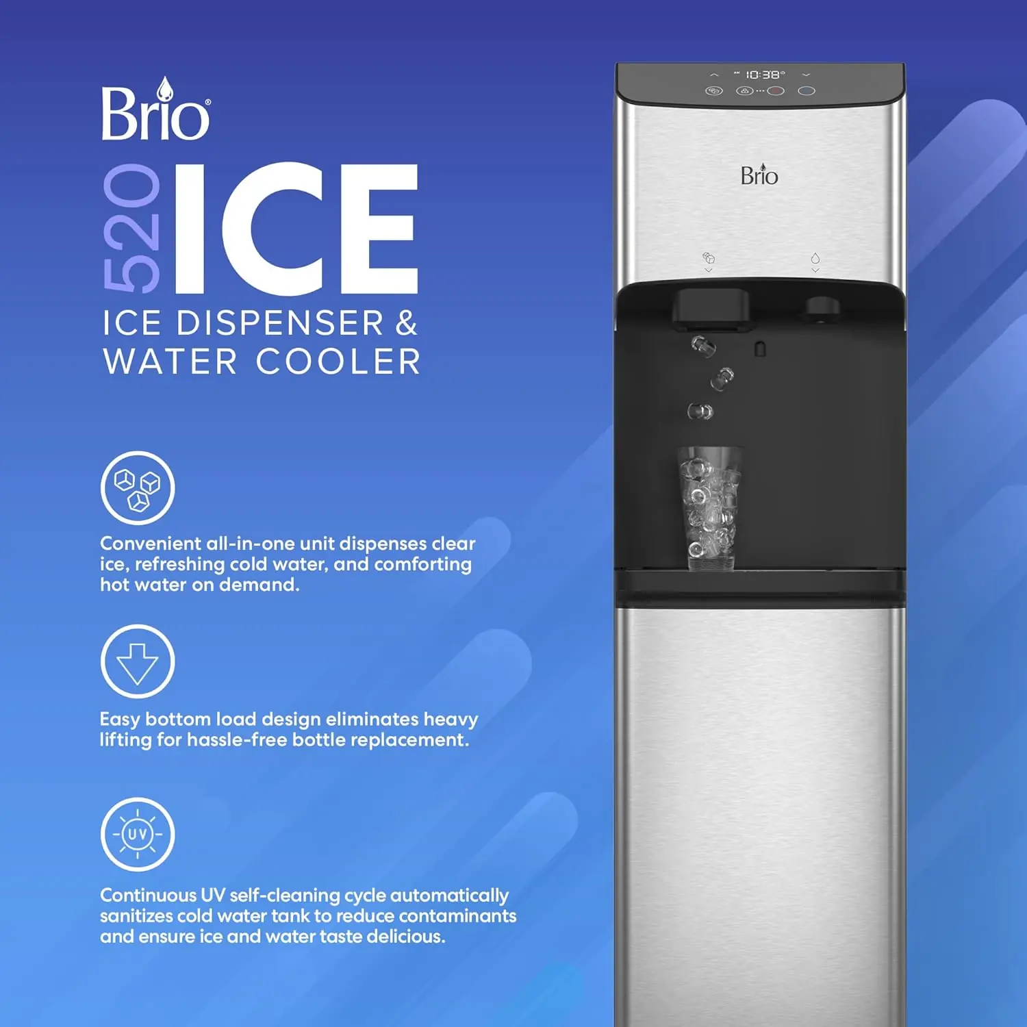 Brio 520 ice water dispenser review,Brio 520 review and rating,is Brio 520 worth buying,Brio 520 review pros cons,Brio 520 honest review,Brio water dispenser review verdict performance results — claims verified against real-world testing