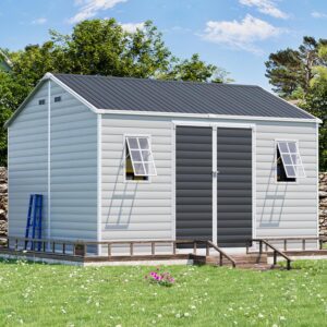 Image 1 of CDCASA 10x12 resin storage shed review