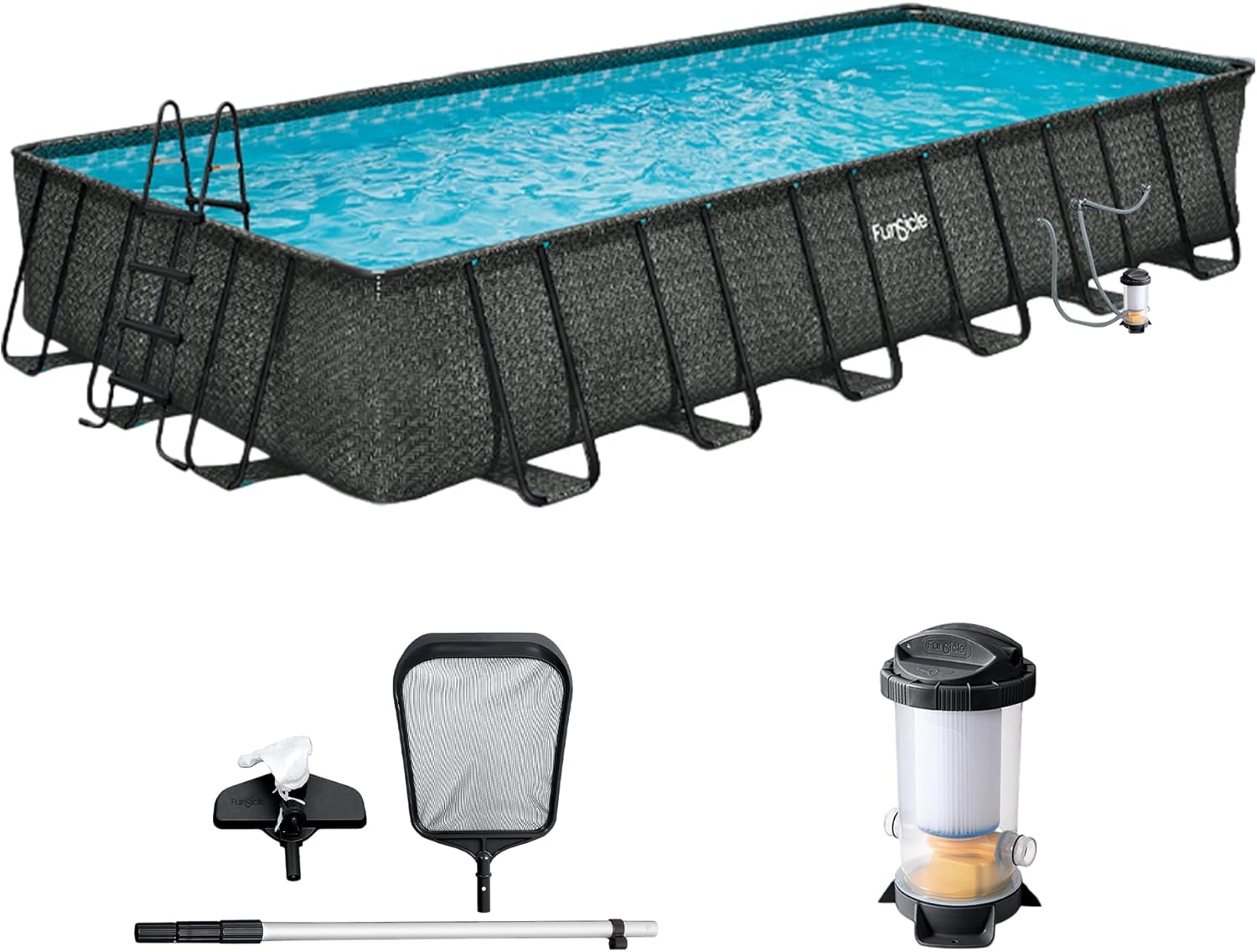 Funsicle Oasis Designer Lap pool review,Funsicle Oasis pool review and rating,is Funsicle Oasis worth buying,Funsicle above ground pool review pros cons,Funsicle Oasis pool honest opinion,Funsicle Oasis Designer Lap review verdict during hands-on performance testing