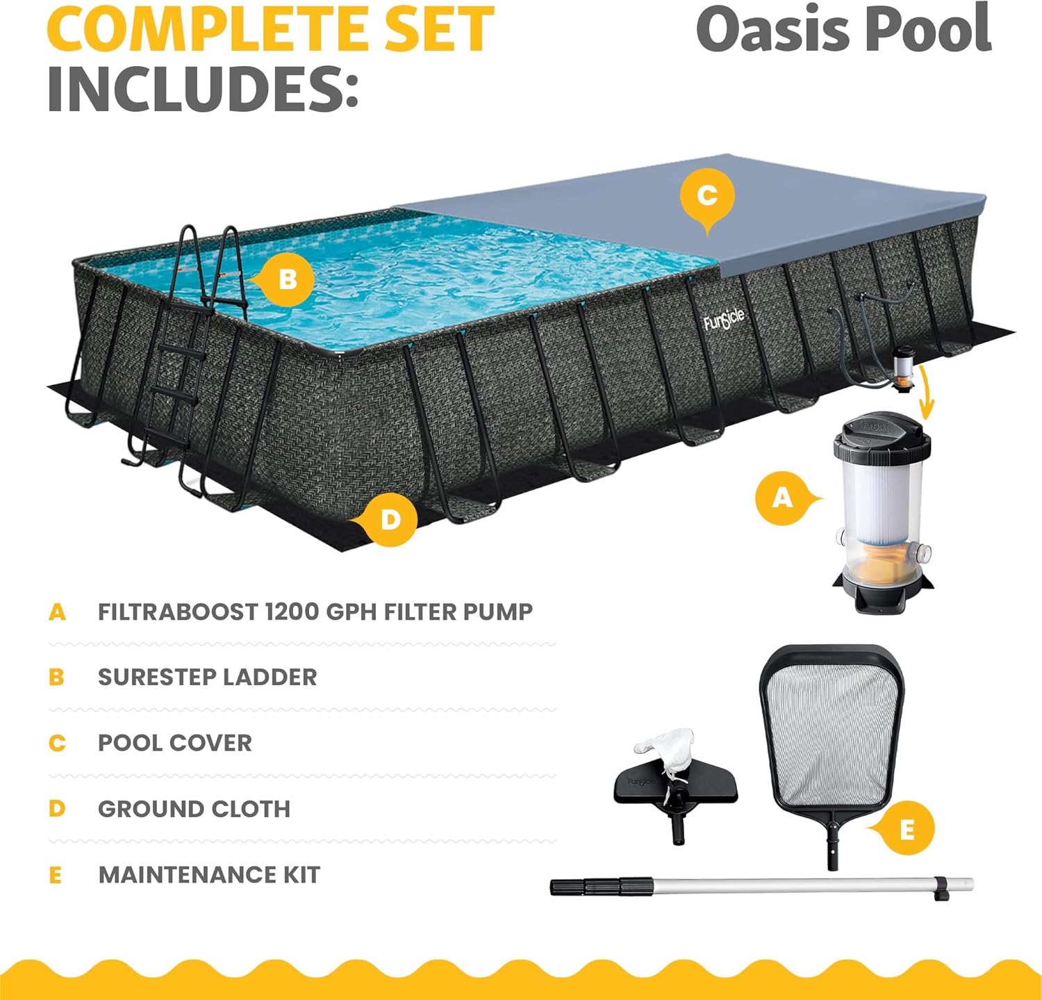 Step-by-step setup guide for Funsicle Oasis Designer Lap pool review,Funsicle Oasis pool review and rating,is Funsicle Oasis worth buying,Funsicle above ground pool review pros cons,Funsicle Oasis pool honest opinion,Funsicle Oasis Designer Lap review verdict