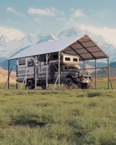 Image 1 of Garvee 20x25 metal carport review