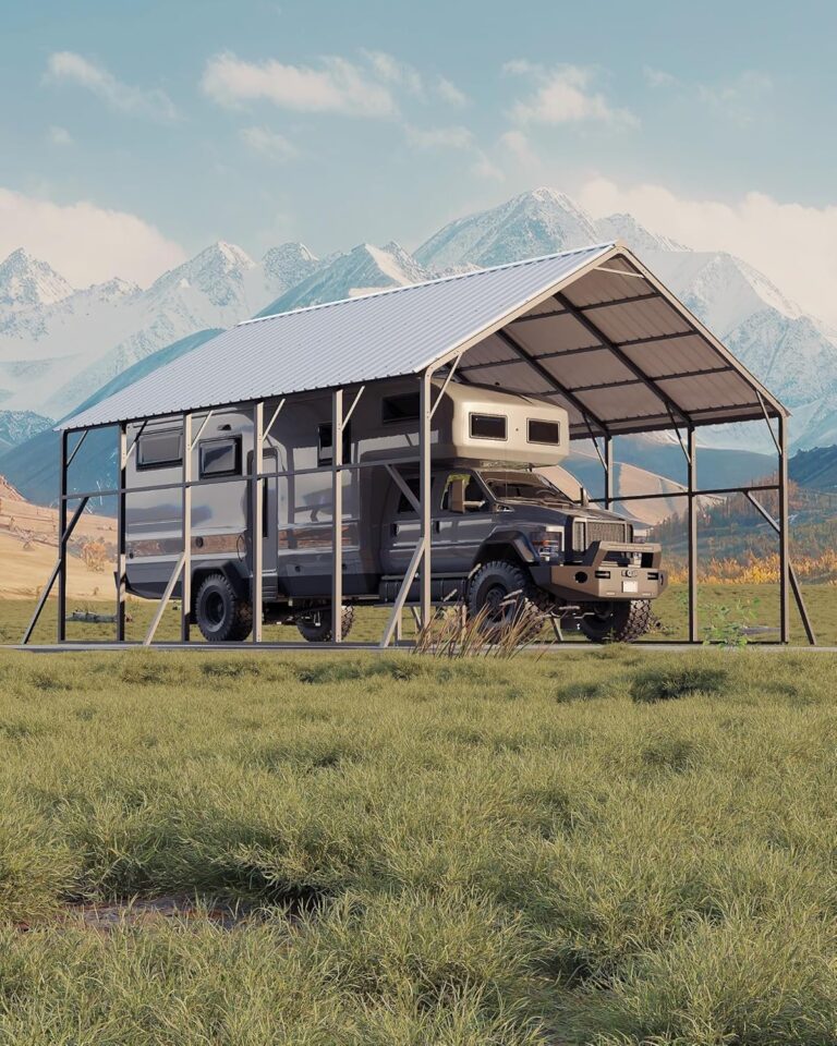 Garvee 20x25 Metal Carport Review: Honest Verdict for Snow 1 Image 1 of Garvee 20x25 metal carport review