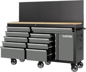 Image 1 of Garvee 60 inch rolling tool chest review