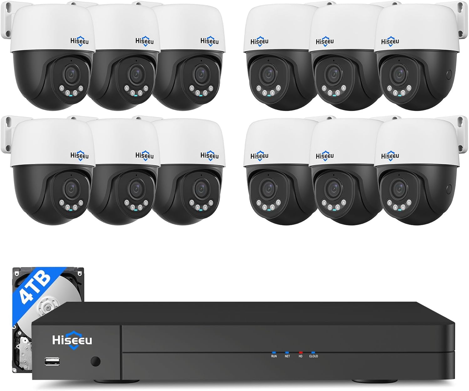Hiseeu 5MP PoE PTZ Camera System Review: Honest Verdict 1 Hiseeu 5MP PoE PTZ camera system review unboxing — what is included in the package