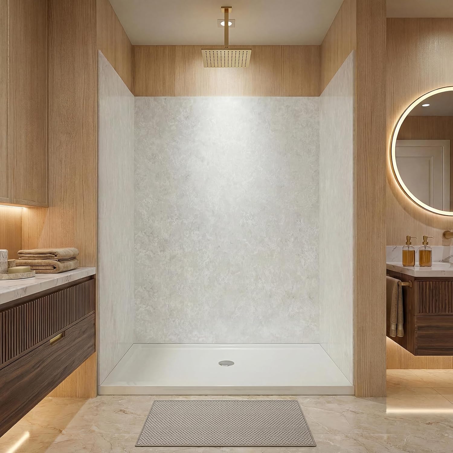 LarWorks shower wall panels review, LarWorks shower wall panels review and rating, is LarWorks shower wall panels worth buying, LarWorks shower wall panels review pros cons, LarWorks shower wall panels review honest opinion, LarWorks shower wall panels review verdict — full box contents and build quality