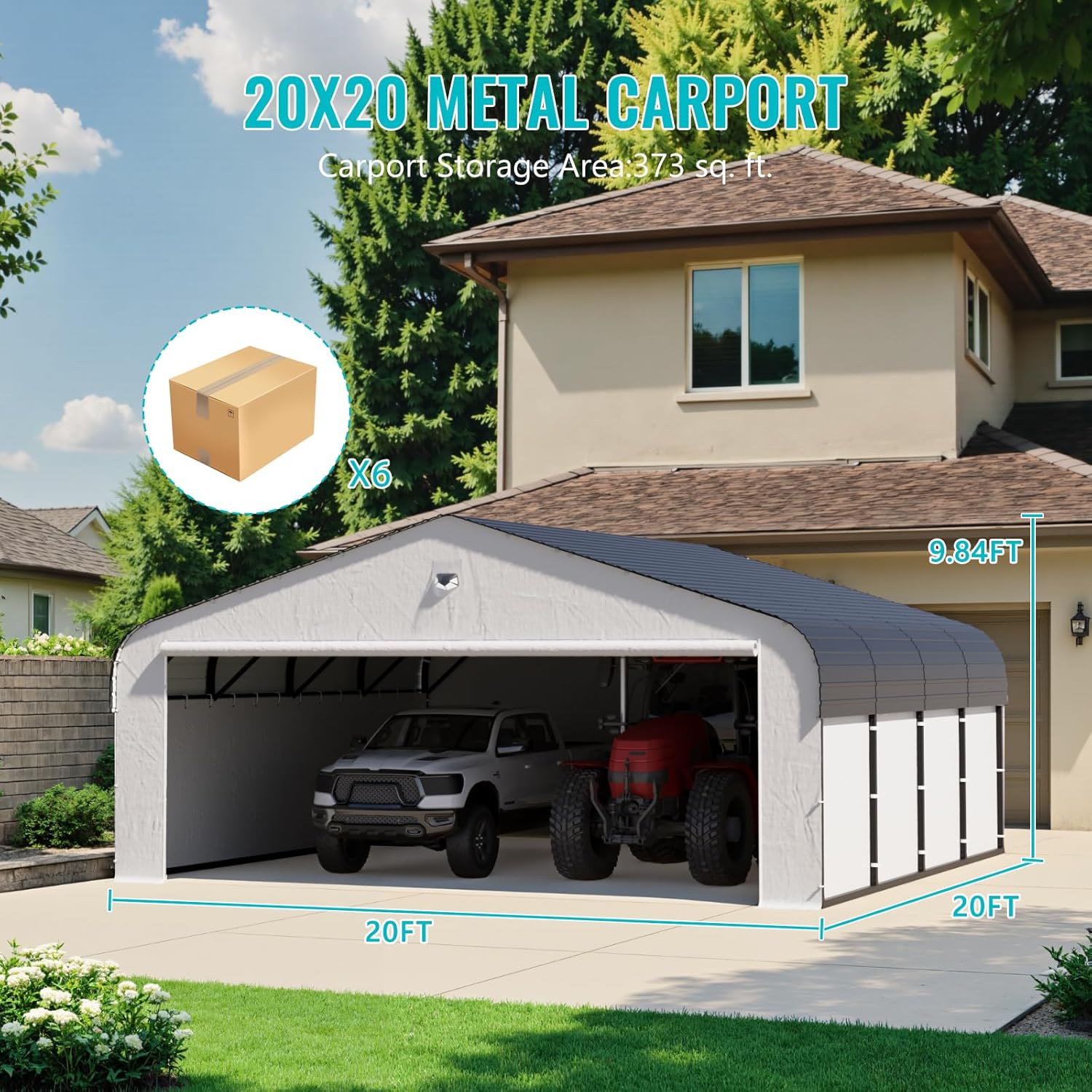 Sannwsg 20x20 metal carport review,20x20 metal carport review and rating,is Sannwsg carport worth buying,Sannwsg carport review pros cons,Sannwsg 20x20 carport review honest opinion,Sannwsg metal carport review verdict setup process and initial configuration
