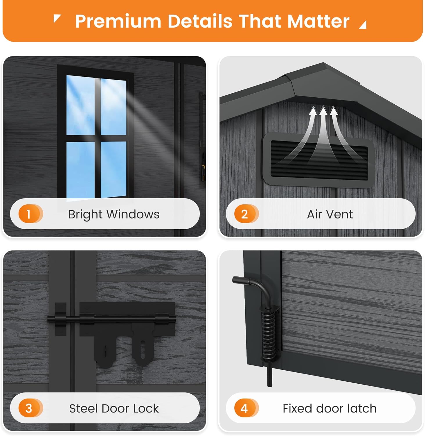 UDPATIO Resin Storage Shed Review: Pros & Cons Worth Buying? 4 UDPATIO resin storage shed review, UDPATIO shed review and rating, is UDPATIO storage shed worth buying, UDPATIO 8x10 resin shed review pros cons, UDPATIO outdoor shed review honest opinion, UDPATIO plastic shed review verdict performance test results