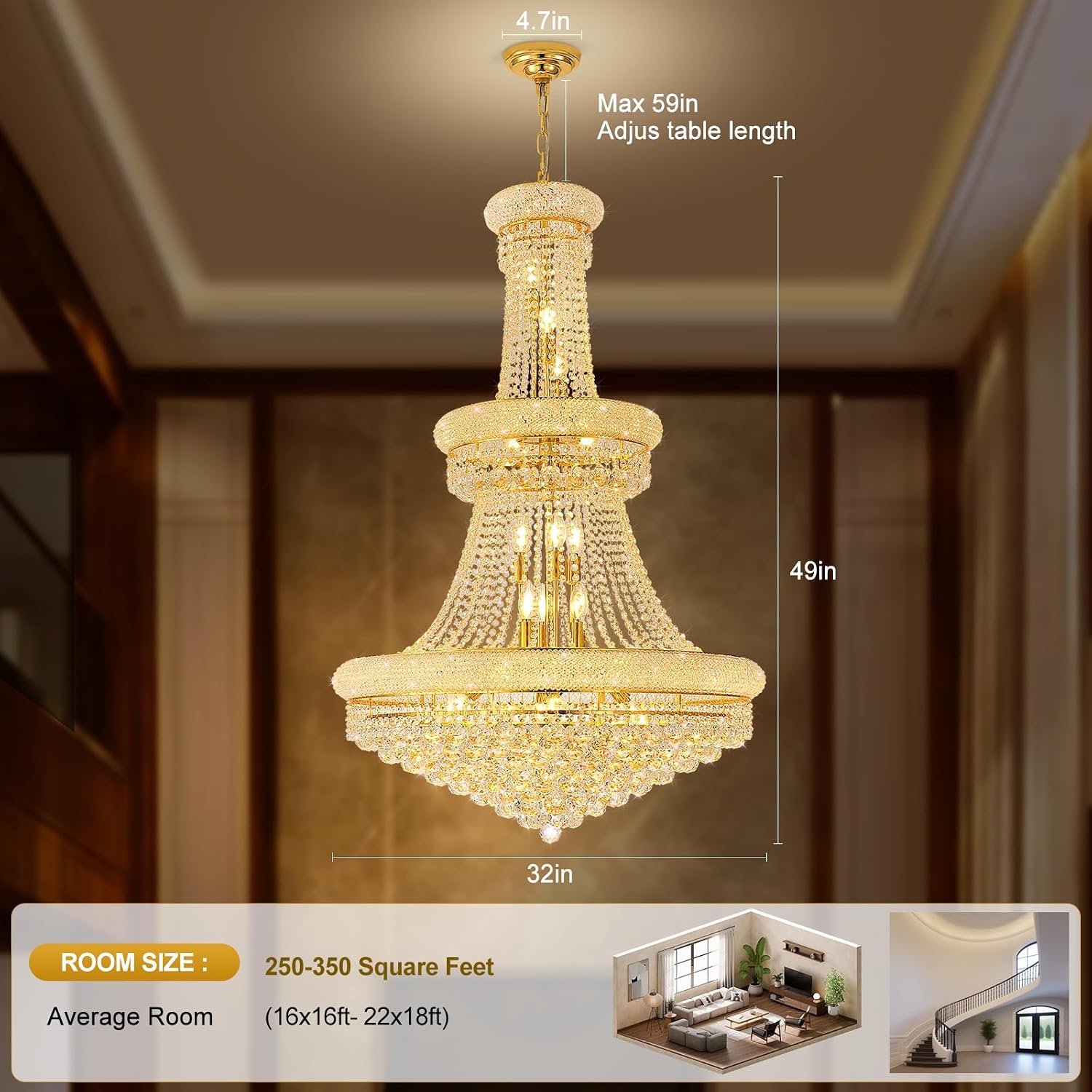 With Light Forward chandelier review setup and first use experience