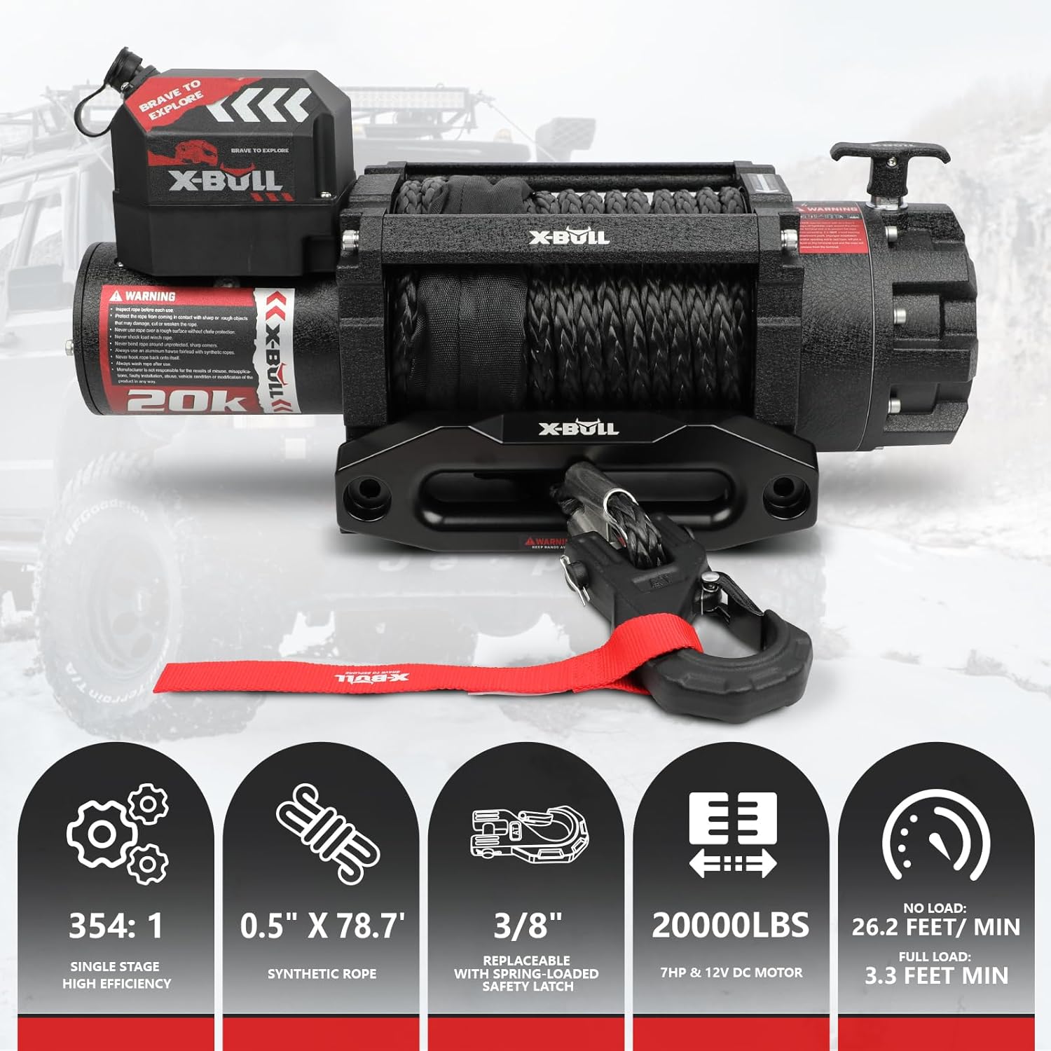 X-BULL 20000 lb winch review after extended use