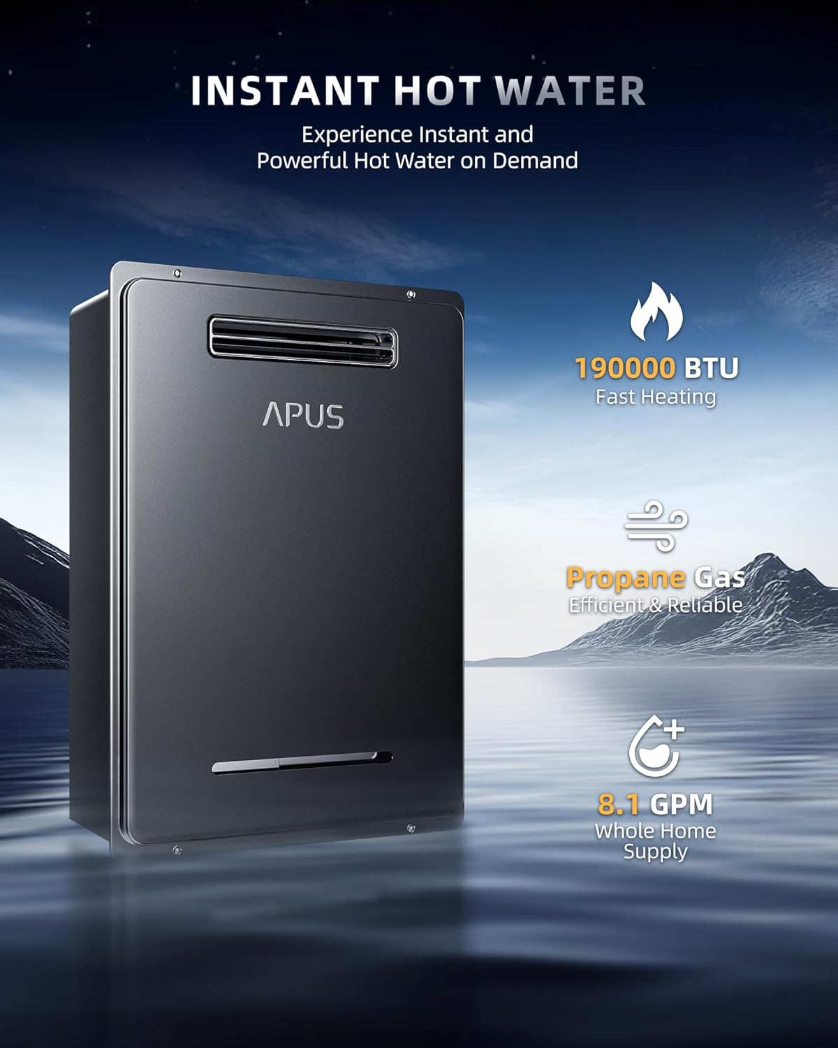 APUS 190000 BTU Tankless Water Heater Review: Honest Pros & Cons 2 APUS 190000 BTU tankless water heater review,APUS 190000 BTU tankless water heater review and rating,is APUS 190000 BTU tankless water heater worth buying,APUS 190000 BTU tankless water heater review pros cons,APUS 190000 BTU tankless water heater review honest opinion,APUS 190000 BTU tankless water heater review verdict during hands-on performance testing