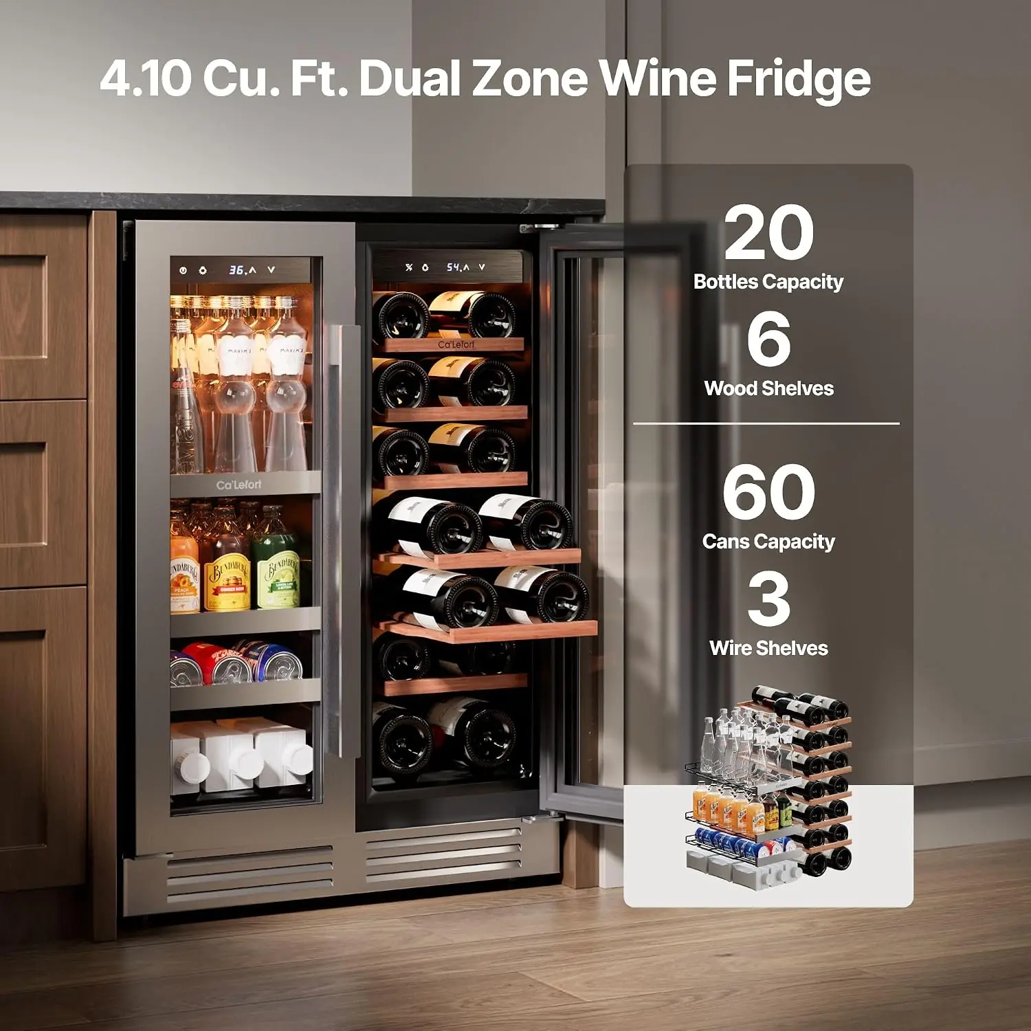 Ca'Lefort 24 Inch Wine and Beverage Refrigerator Review: Pros & Cons 2 Ca'Lefort 24 Inch Wine and Beverage Refrigerator review,Ca'Lefort dual zone wine cooler review,Ca'Lefort wine fridge review pros cons,Ca'Lefort beverage cooler review verdict,Ca'Lefort built-in wine cooler review,is Ca'Lefort 24 inch wine fridge worth buying unboxing and complete package contents