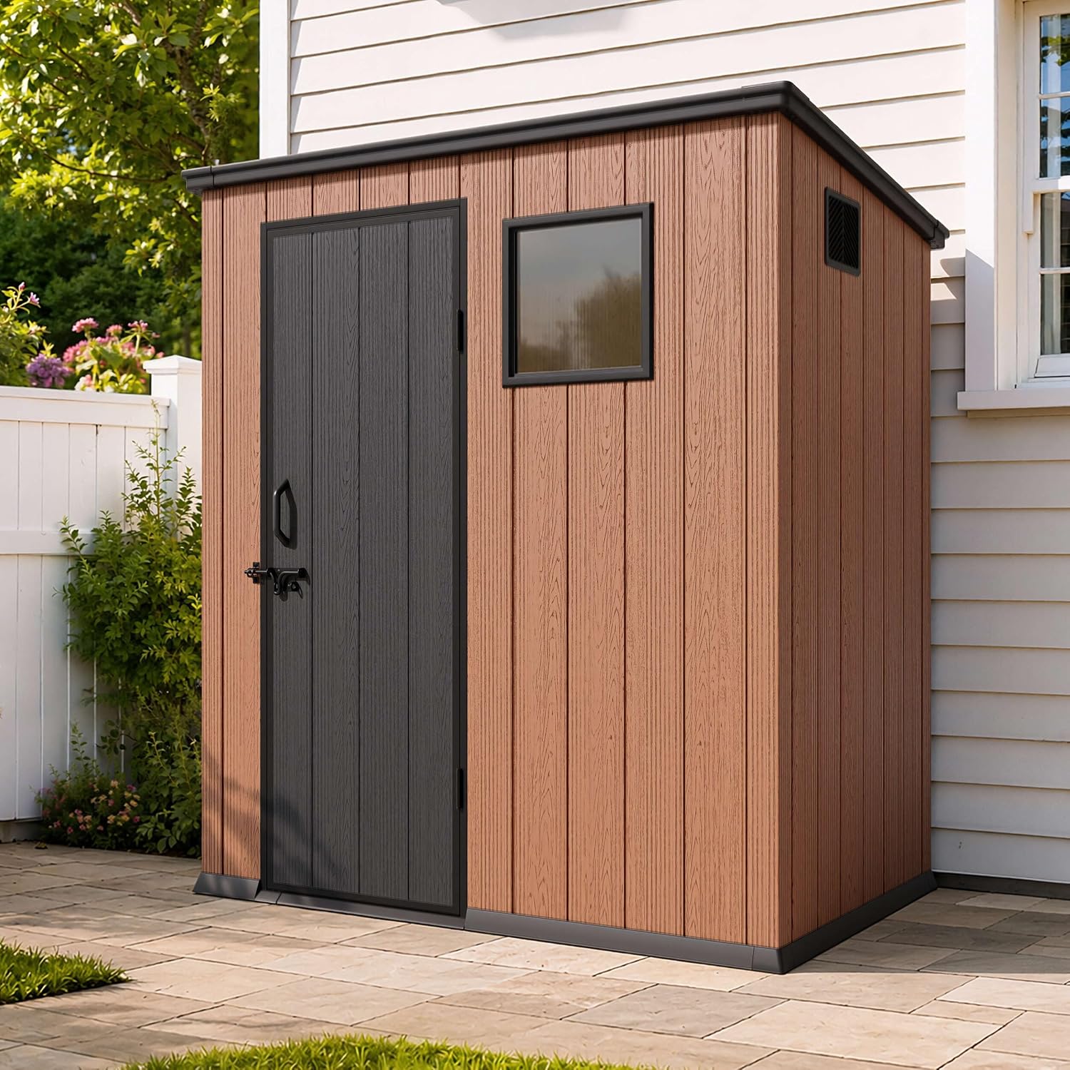 Crestlive Products 6x4 FT Lean-to Shed review, Crestlive Products shed review and rating, is Crestlive Products shed worth buying, Crestlive Products shed review pros cons — full box contents and build quality