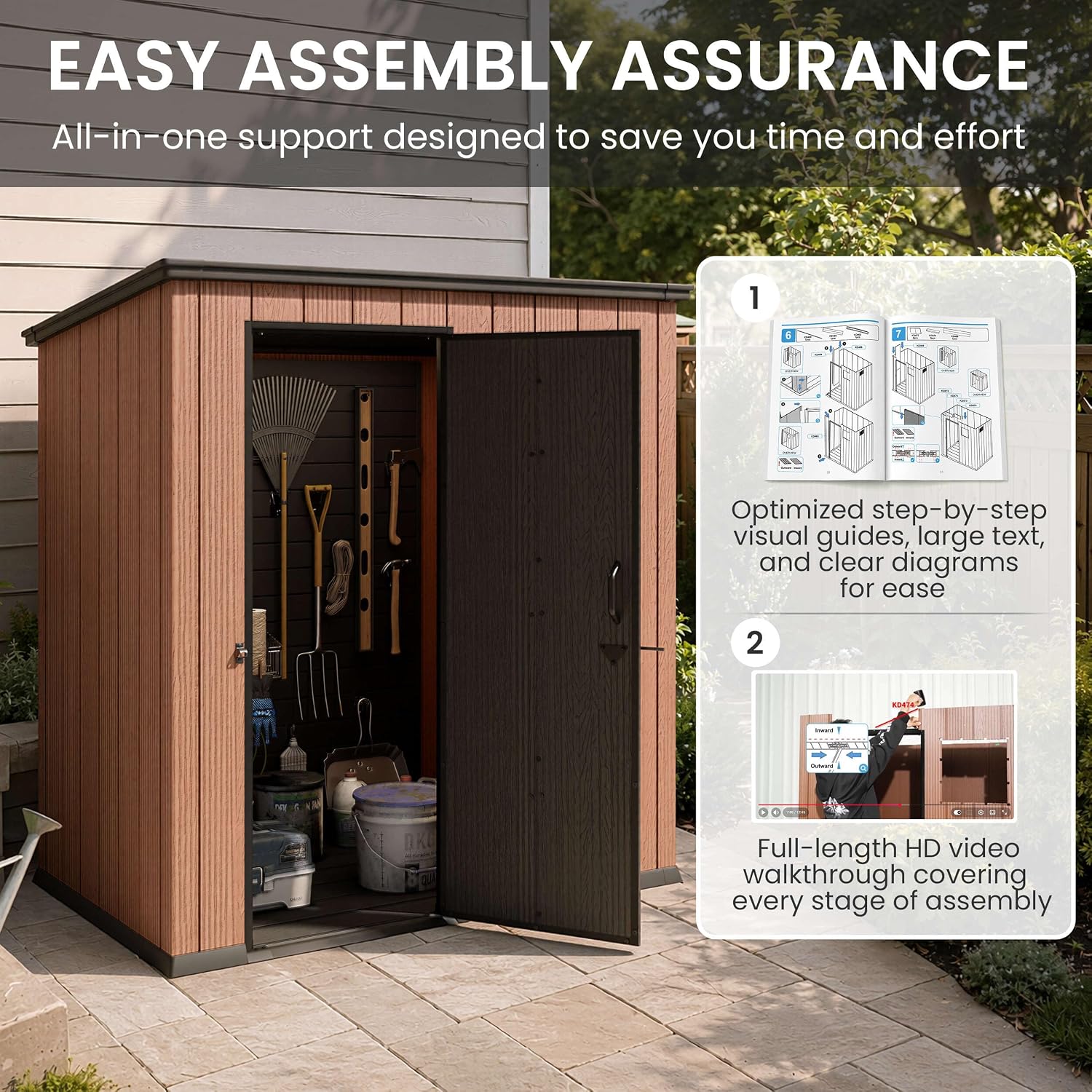 Crestlive Products 6x4 FT Lean-to Shed review, Crestlive Products shed review and rating, is Crestlive Products shed worth buying, Crestlive Products shed review pros cons compared to top alternatives