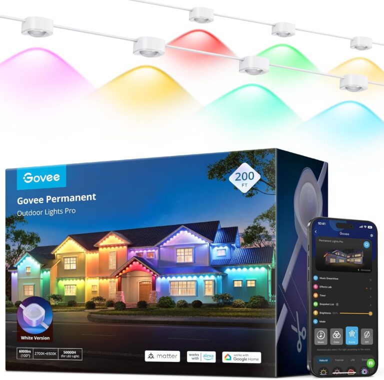 Govee Permanent Outdoor Lights Pro Review: Worth Buying? 5 Image 1 of Govee Permanent Outdoor Lights Pro review