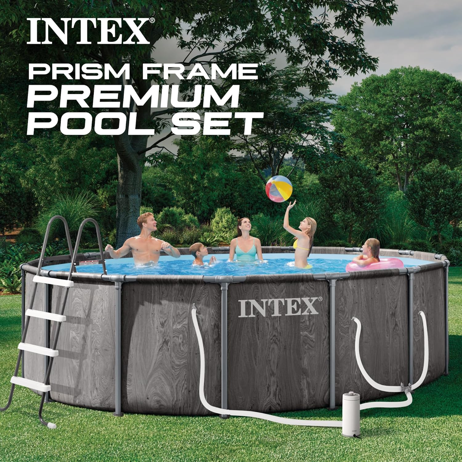 Intex Prism Frame pool review performance testing over multiple weeks