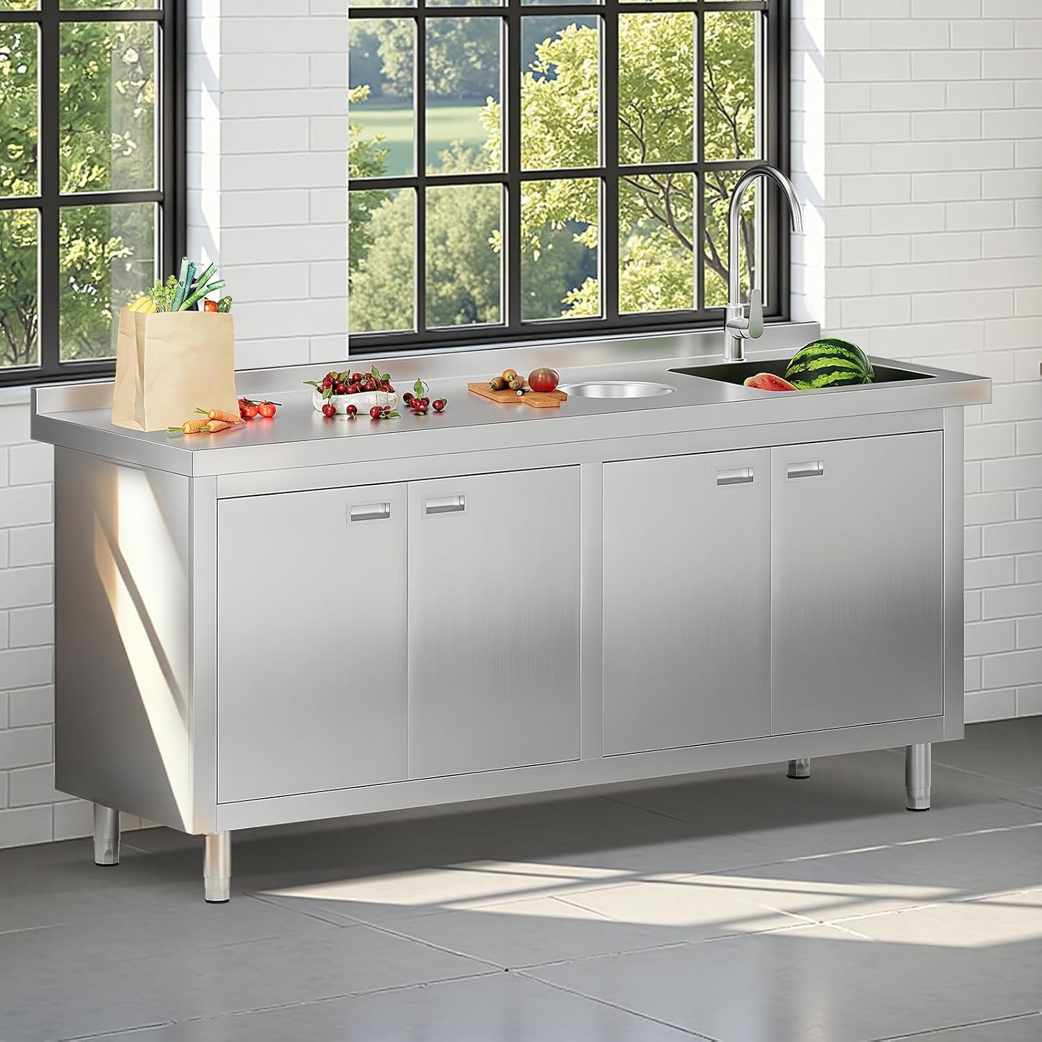 Jocisland Stainless Steel Utility Sink Review: Pros & Cons 2 Jocisland stainless steel utility sink review,Jocisland utility sink review pros cons,Jocisland sink cabinet review and rating,is Jocisland utility sink worth buying,Jocisland steel utility sink honest opinion,Jocisland commercial sink review verdict performance testing over multiple weeks