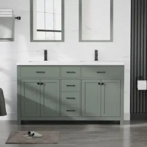 Image 1 of LUCKWIND 60 bathroom vanity review