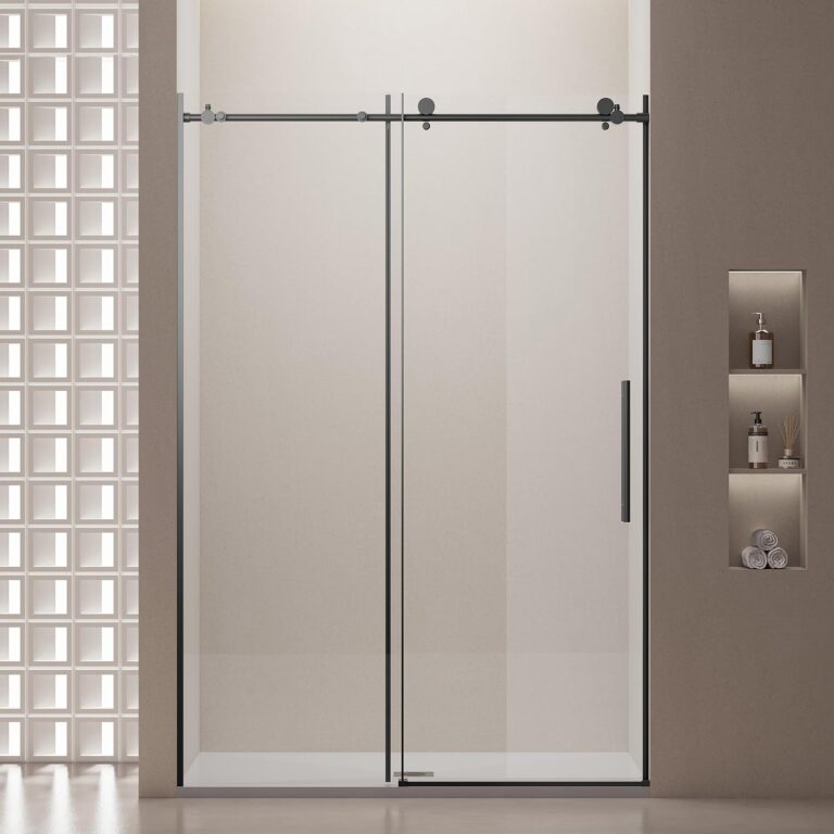 MonBlari Frameless Sliding Shower Door Review: Honest & Detailed 16 Image 1 of MonBlari frameless sliding shower door review