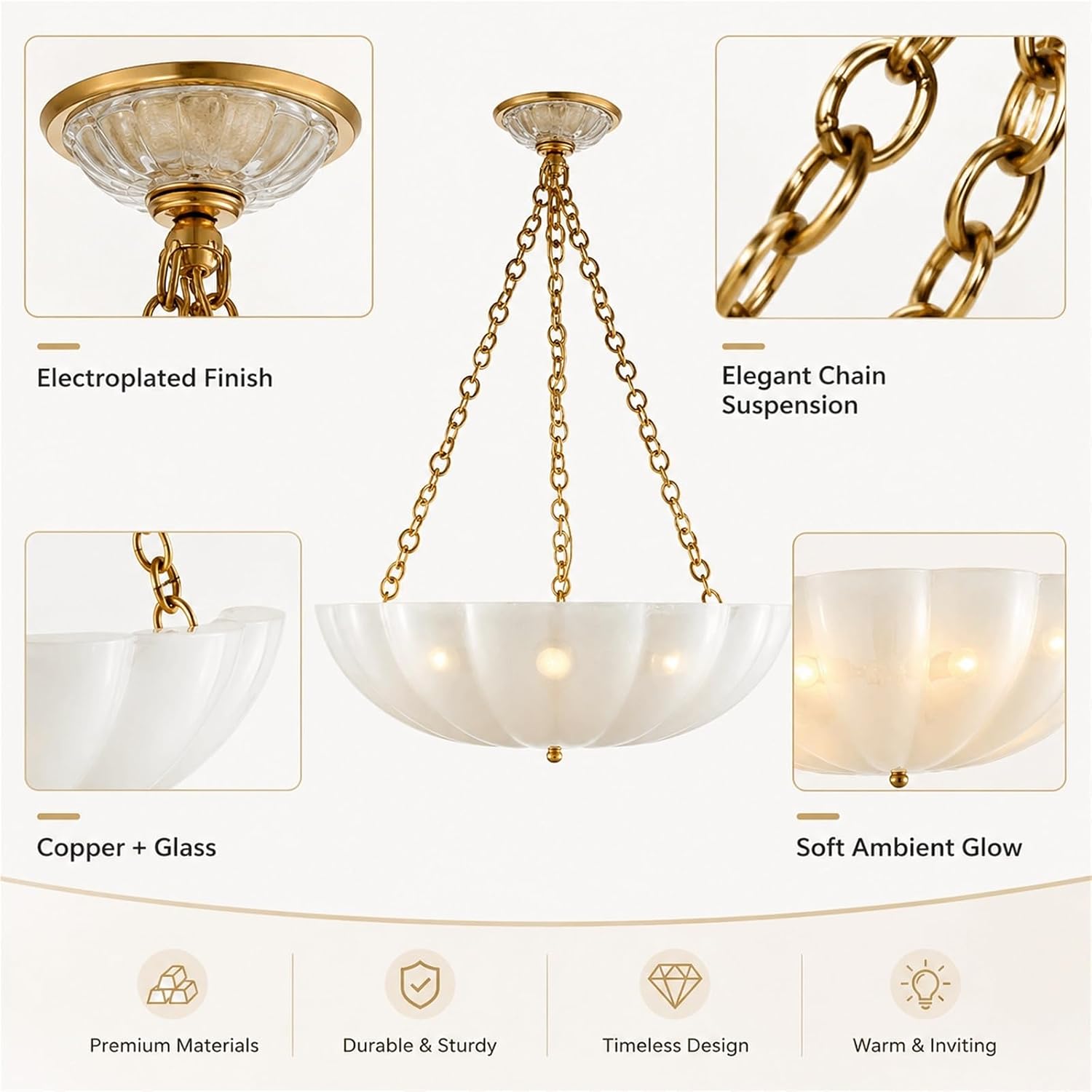 NJGGC Brass Pendant Light Review: Pros & Cons 3 NJGGC brass pendant light review,glass bowl chandelier review and rating,is NJGGC pendant light worth buying,brass finish pendant light review pros cons,NJGGC glass dome light review honest opinion,NJGGC brass pendant light review verdict performance results — claims verified against real-world testing
