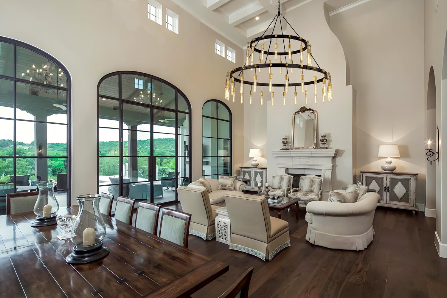 TOCHIC Black Gold Chandelier Review: Our Honest Verdict 2 TOCHIC chandelier review and rating — installation and performance testing over four weeks