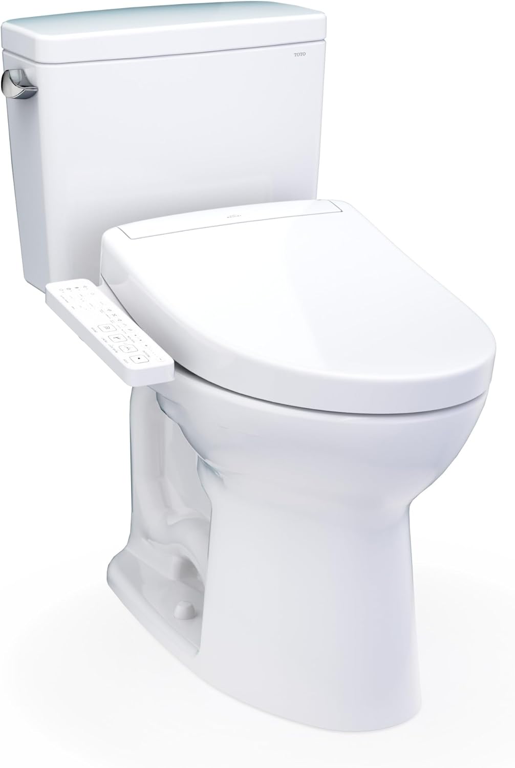 TOTO Drake WASHLET+ Review: Honest Pros & Cons 1 TOTO Drake WASHLET+ unboxing showing ceramic bowl, tank, S2 bidet seat, and mounting hardware in cotton white