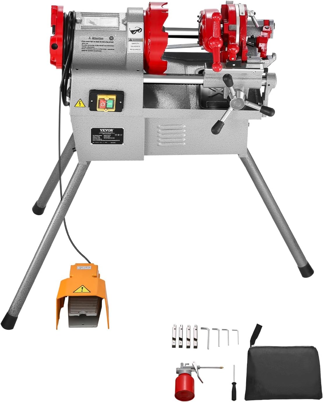 VEVOR electric pipe threader review,VEVOR pipe threader review and rating,is VEVOR pipe threader worth buying,VEVOR electric pipe threader pros cons,VEVOR pipe threader honest review,VEVOR electric pipe threader verdict build quality and materials close-up