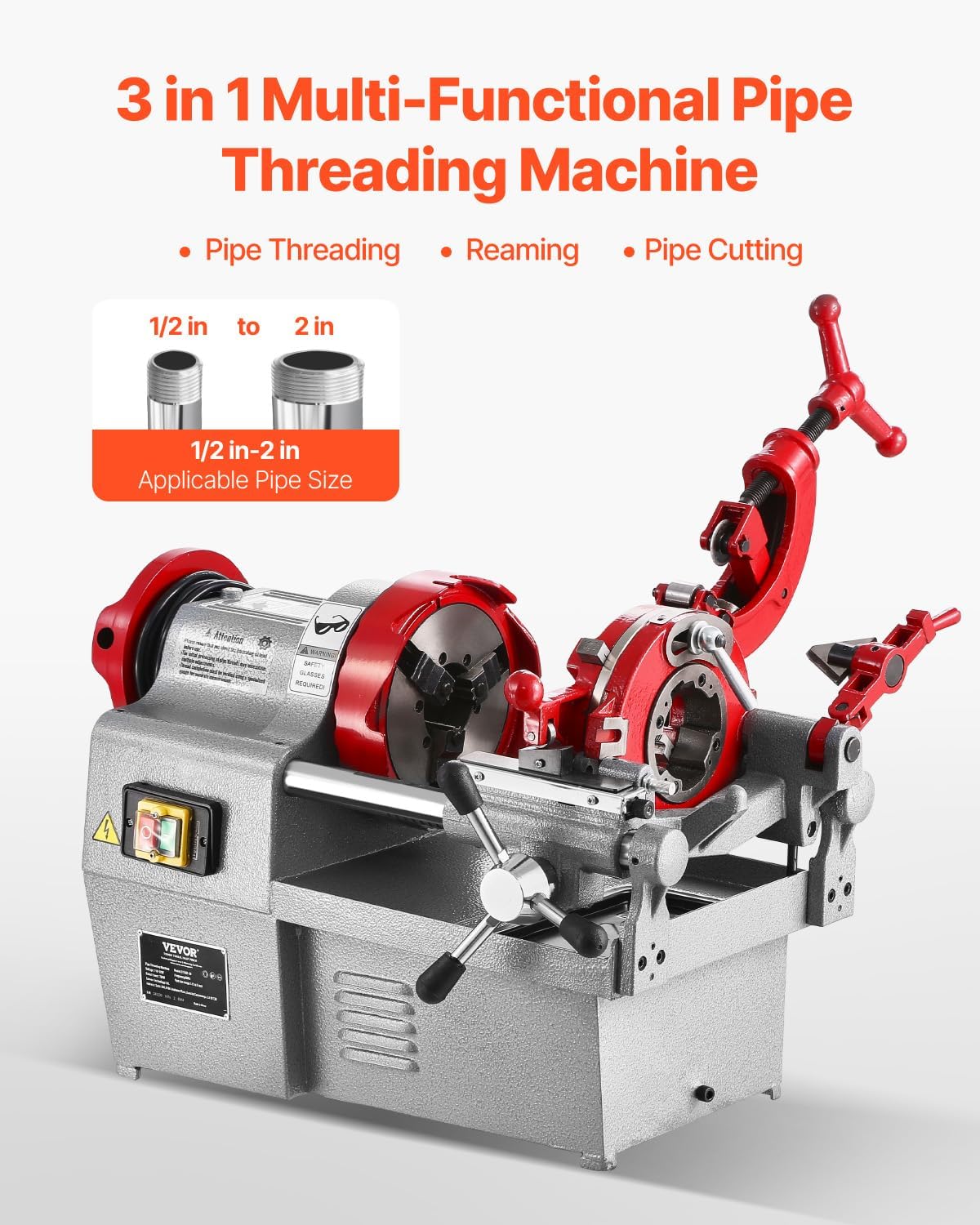 VEVOR electric pipe threader review,VEVOR pipe threader review and rating,is VEVOR pipe threader worth buying,VEVOR electric pipe threader pros cons,VEVOR pipe threader honest review,VEVOR electric pipe threader verdict real-world performance test results