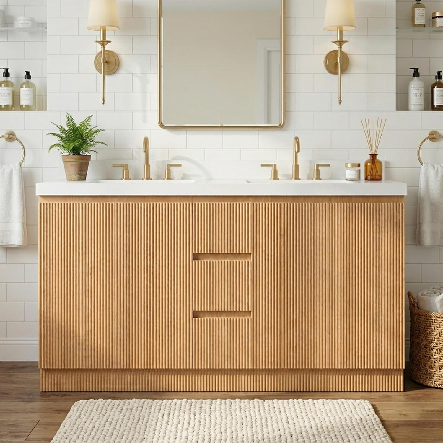 Virubi 60 Inch Double Bathroom Vanity Review: Honest Verdict 1 Virubi 60 inch double bathroom vanity review detailed features and technical specifications