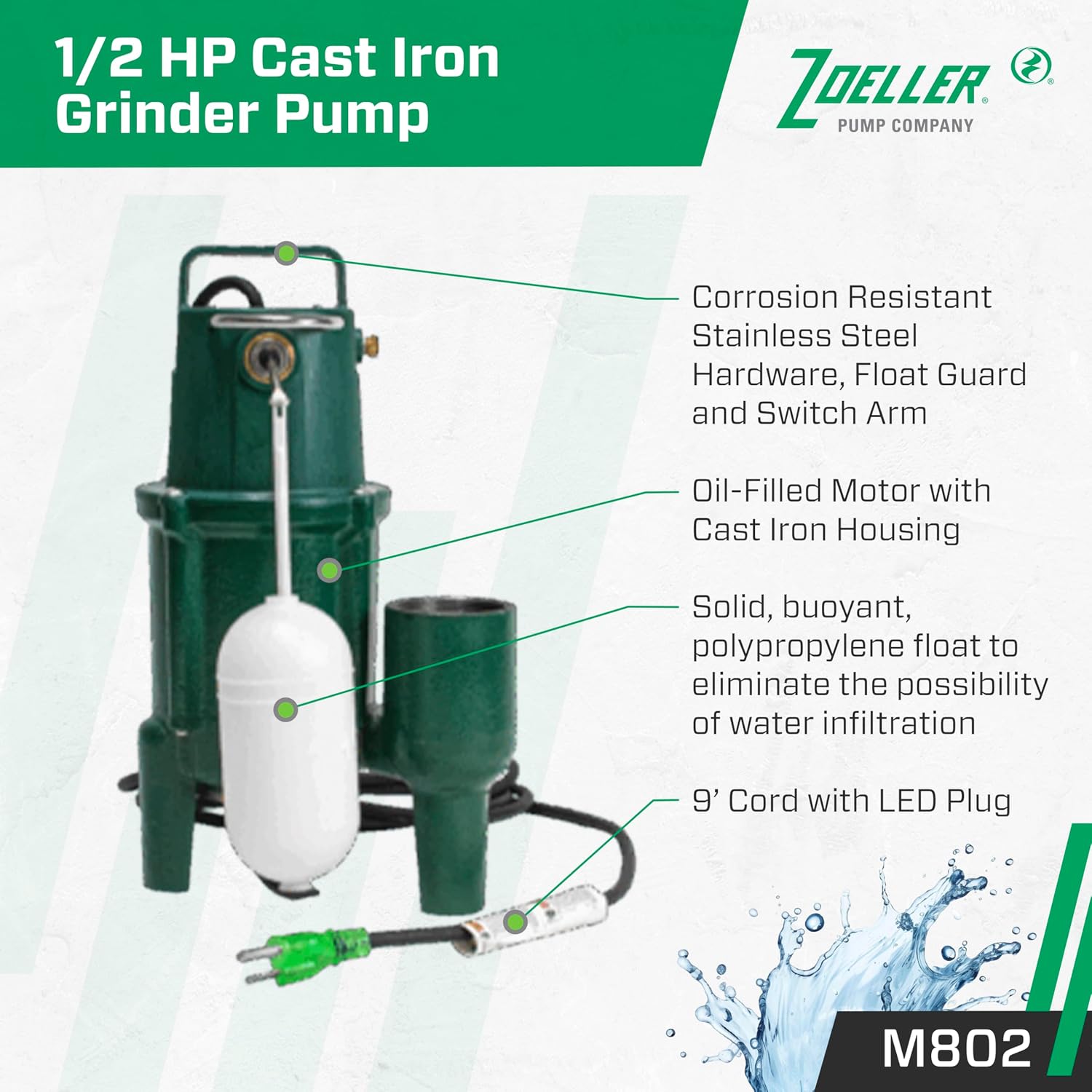 Zoeller M802 Grinder Pump Review: Pros & Cons Worth It? 2 Zoeller M802 grinder pump review,Zoeller M802 grinder pump review and rating,is Zoeller M802 grinder pump worth buying,Zoeller M802 grinder pump review pros cons,Zoeller M802 grinder pump review honest opinion,Zoeller M802 grinder pump review verdict setup process and initial configuration