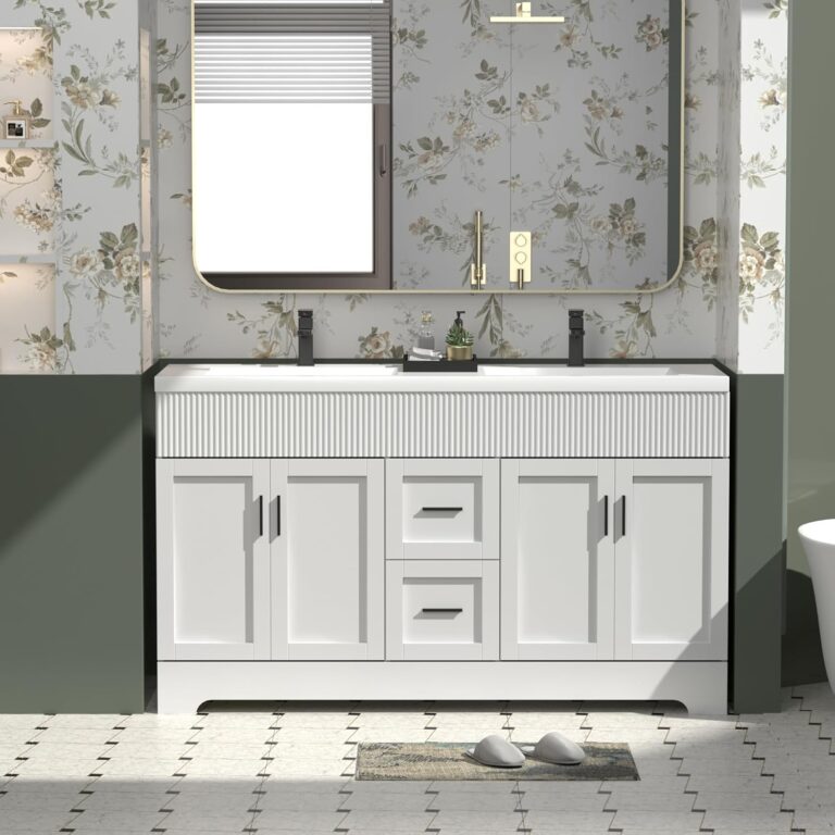 eclife 60 Bathroom Vanity Review: Pros & Cons 26 Image 1 of eclife 60 bathroom vanity review